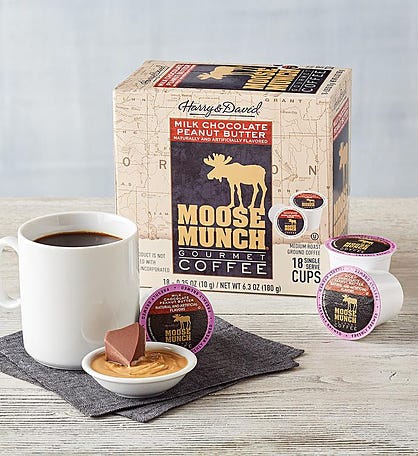 Moose Munch&#174; Milk Chocolate Peanut Butter Single-Serve Coffee
